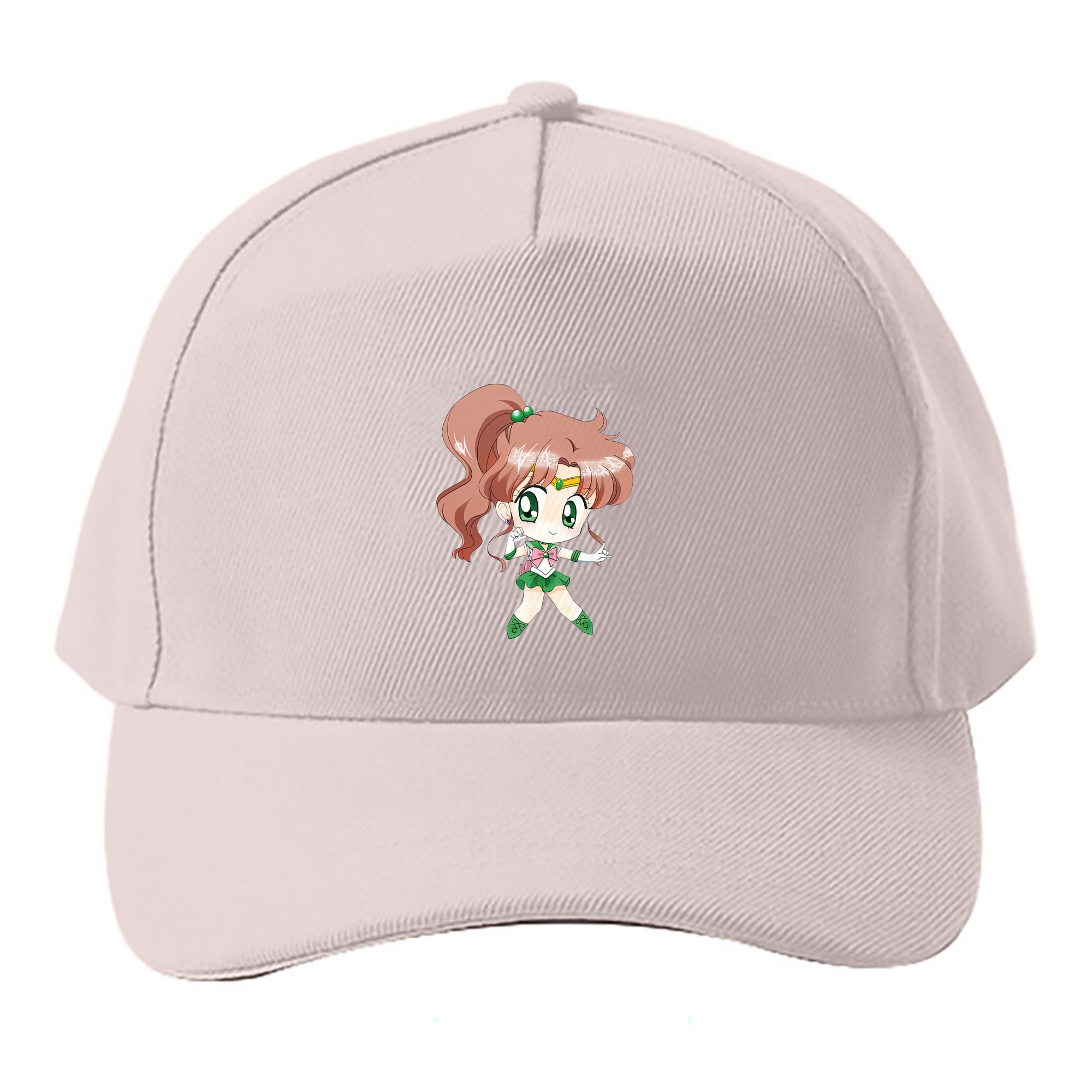 （画像用） 美少女戦士セーラームーン 木野 まこと きの まこと Sailor Moon Kino Makoto （セーラージュピター；Sailor Jupiter） ベースボールキャップ 綿100％ 男女兼用 帽子 スポーツ